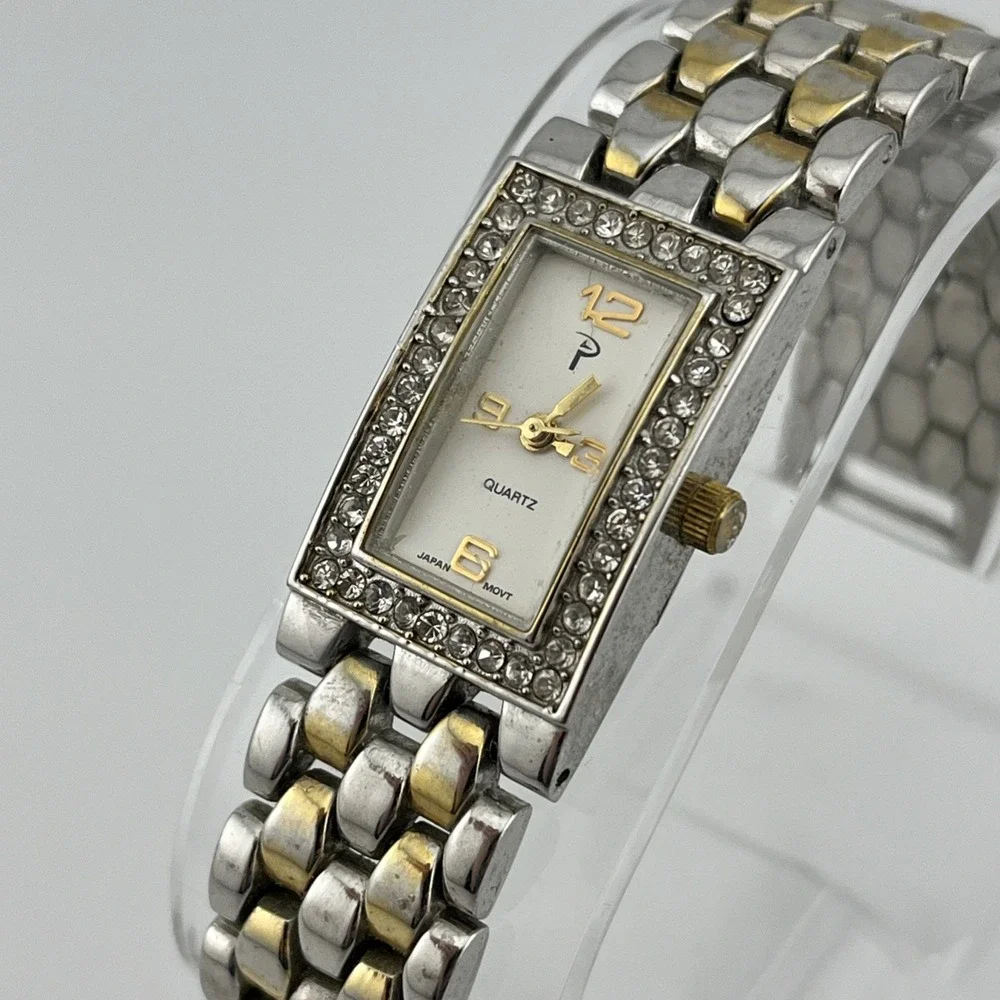 P Watch Women‎ 18mm Case Rhinestone Bezel 6.75